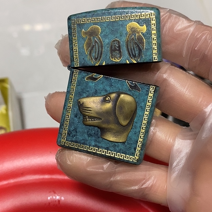 煤油打火机单外壳不含内胆默认微瑕 
