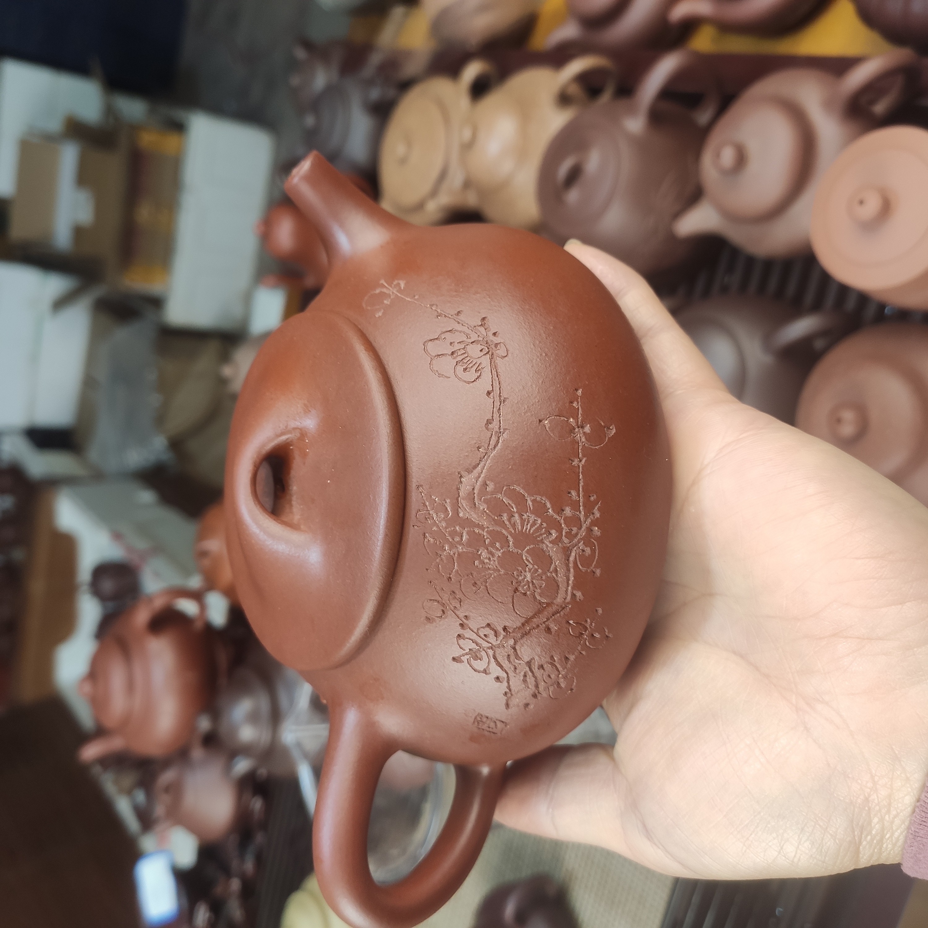 宜兴紫砂手工制作