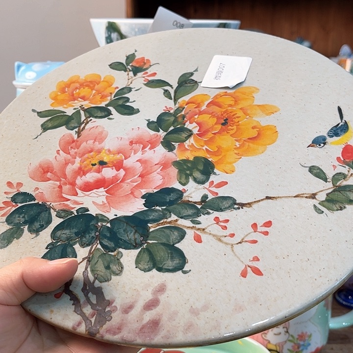 陶景德镇釉下手绘陶瓷 