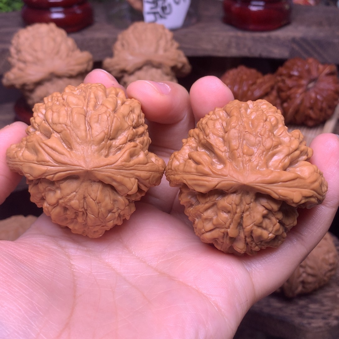 枫***寒吊坠文玩核桃49龙鼎全品