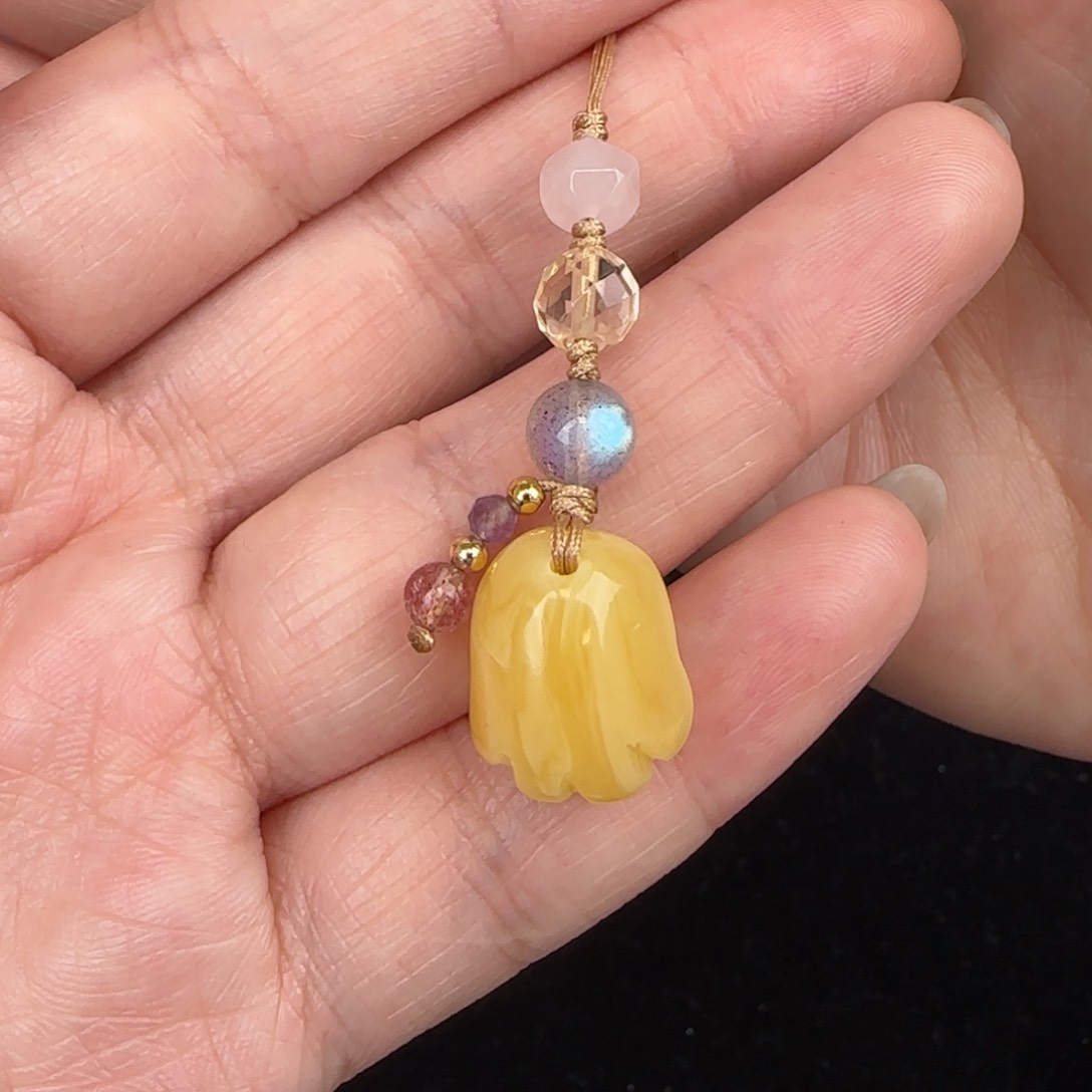 蜜蜡吊坠(赠链)未镶嵌