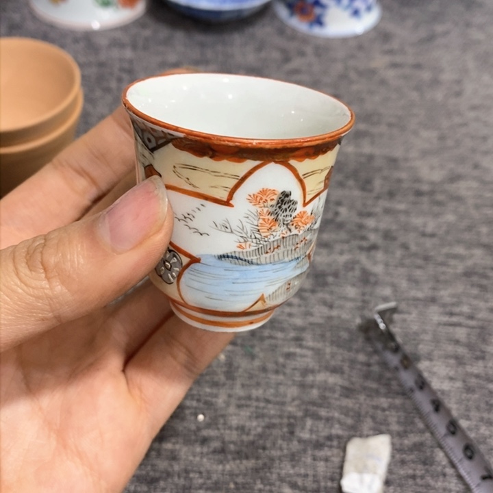 紫砂茶杯非常漂亮好看的碗