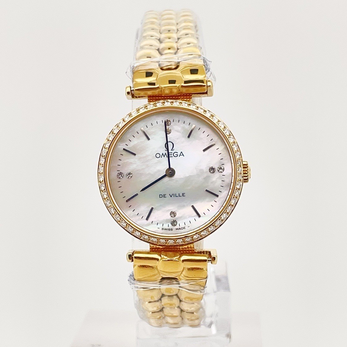 95新 Omega/欧米茄 手动机械表后钻25mm/公价32999/W12363