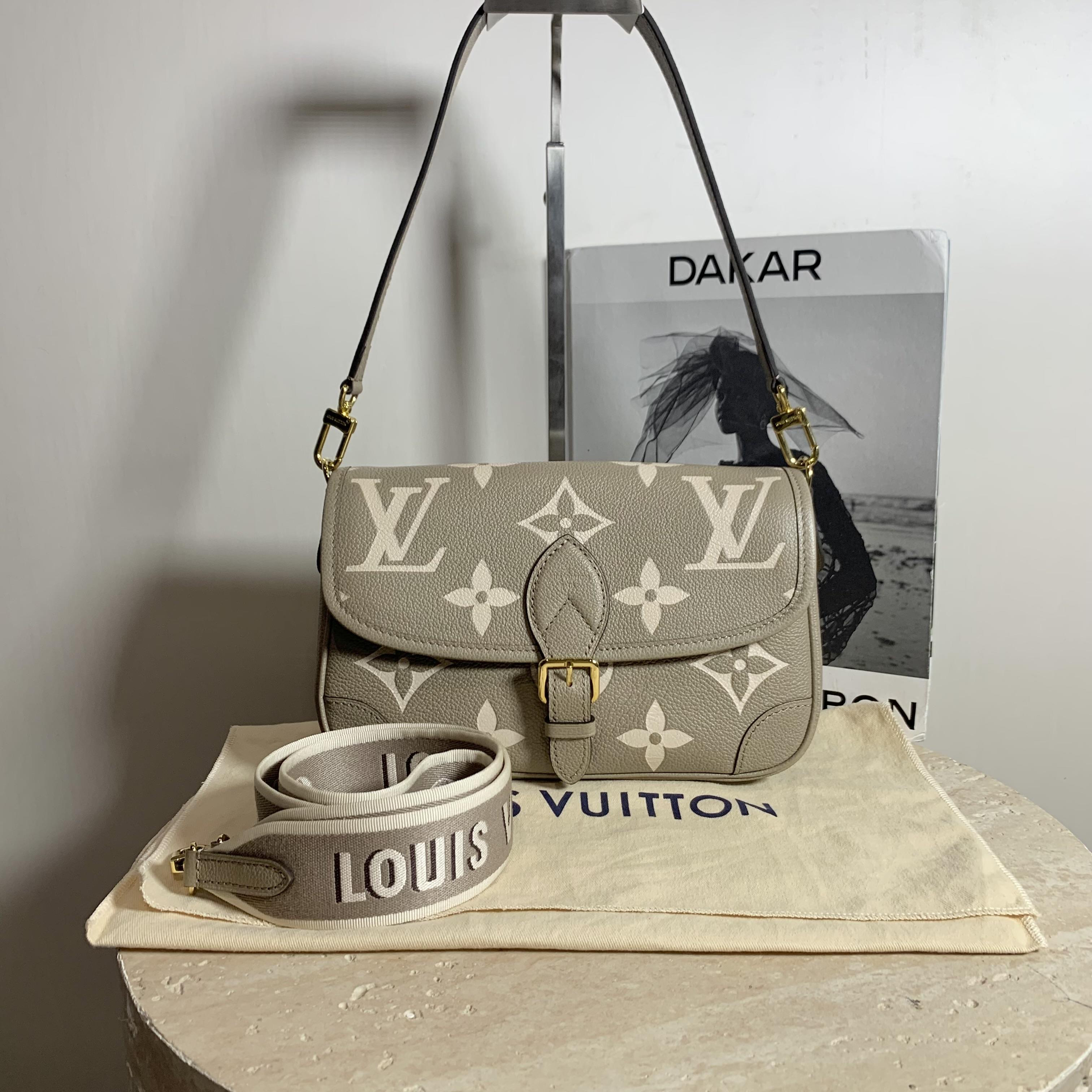 99新 LouisVuitton/路易威登 壹臻/大象灰法棍包89929768  