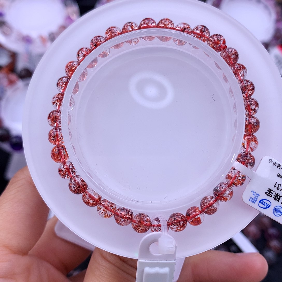 水晶手链未镶嵌天然水晶手链