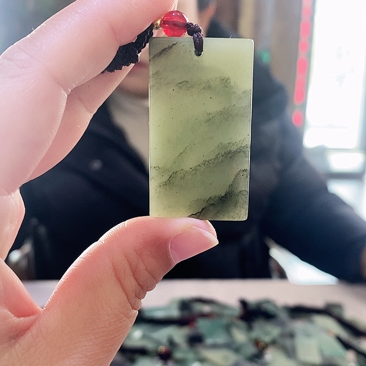 密玉（石英质玉）手链未镶嵌