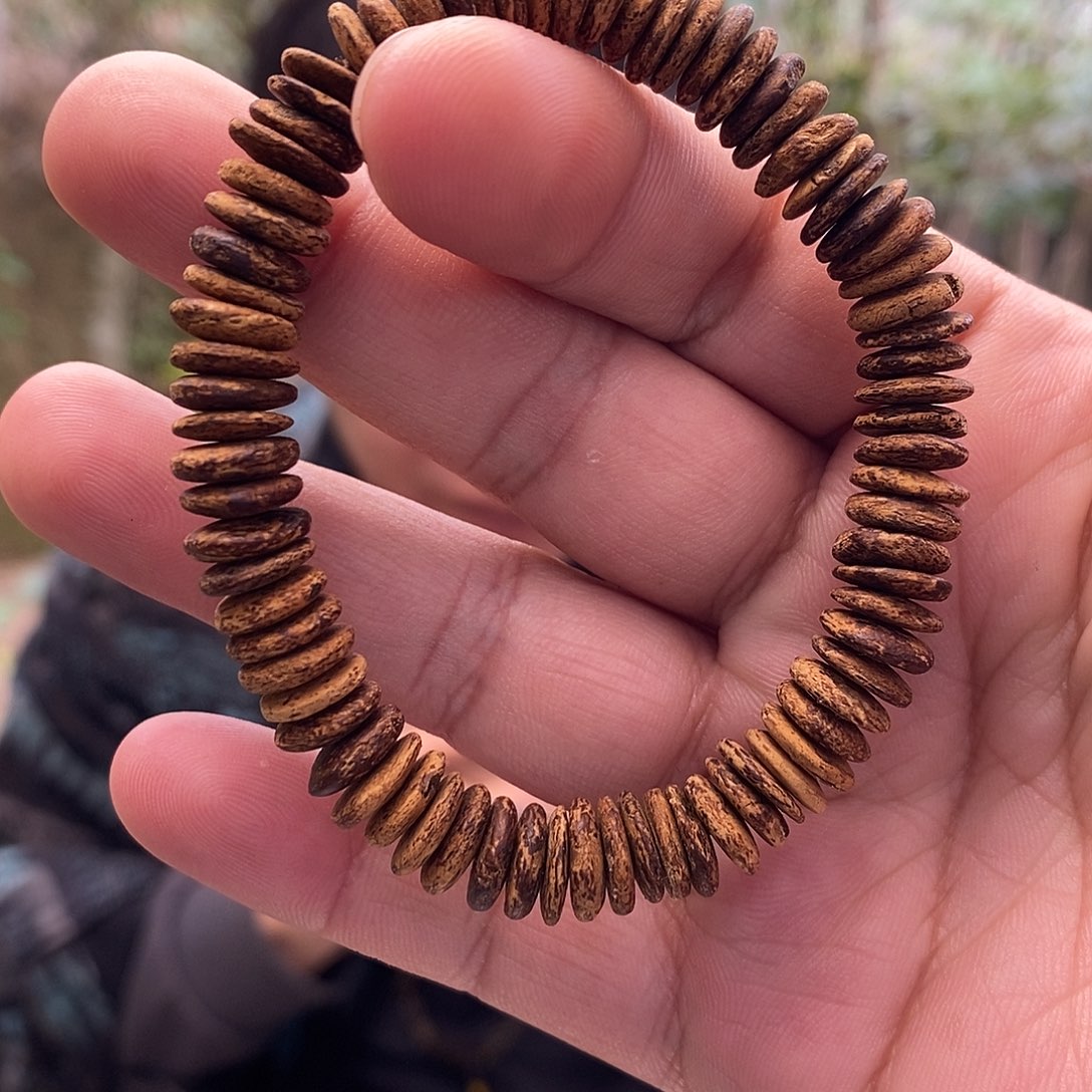 沉香手串富森红土09单圈5克多样性发一