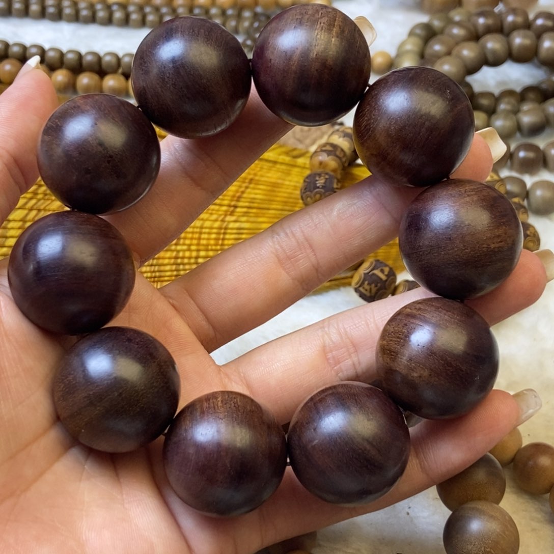 檀香木手串/手链飛**天海南黄花梨