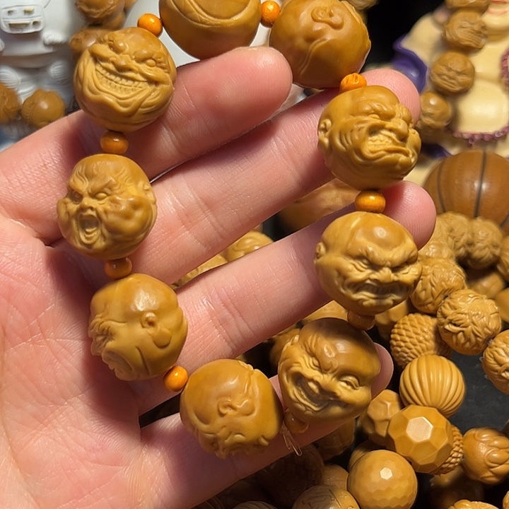 橄榄核手串/手链山鬼恶僧