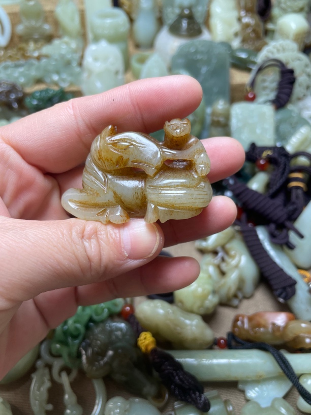 和田玉材质马上封侯