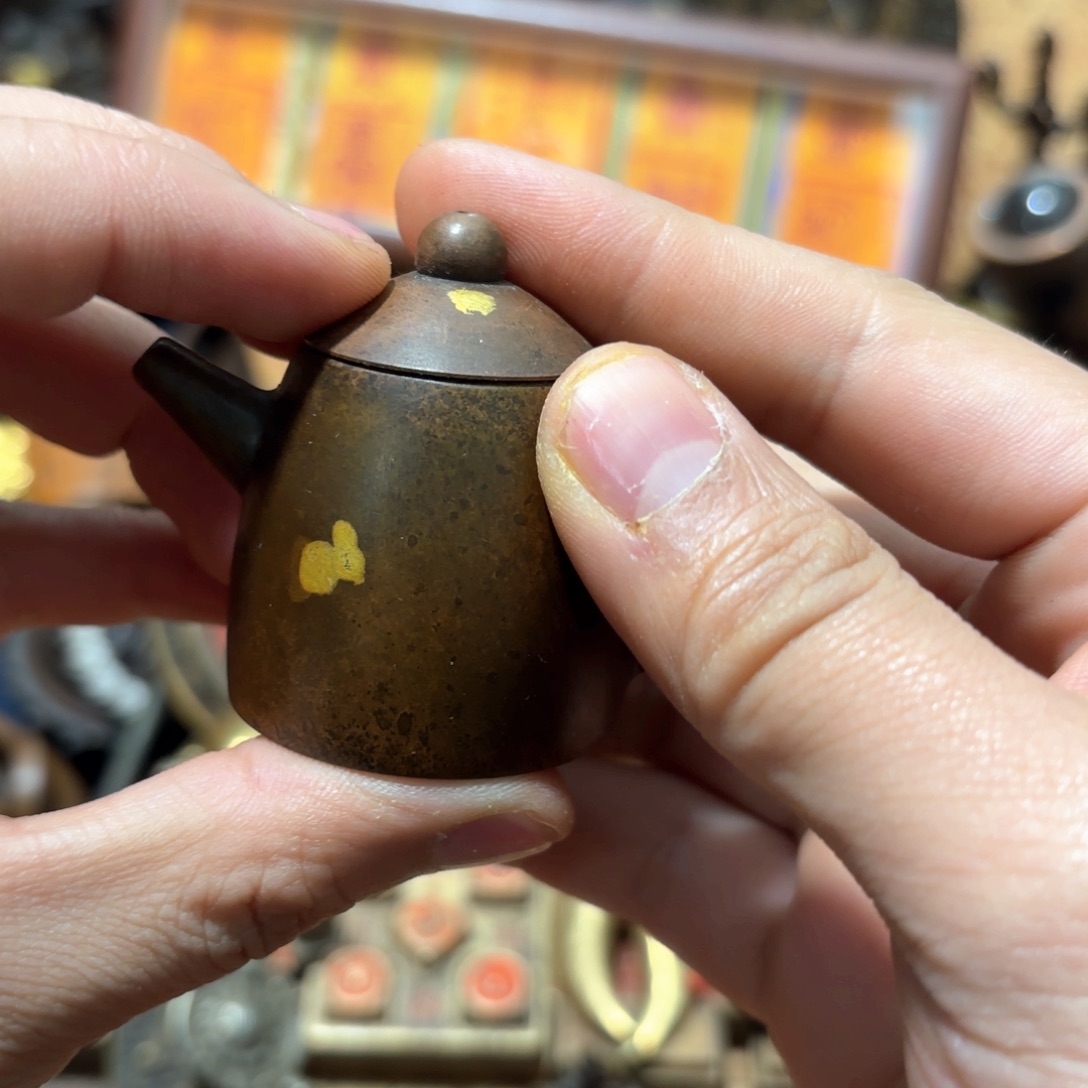 珍华铜器文玩摆件