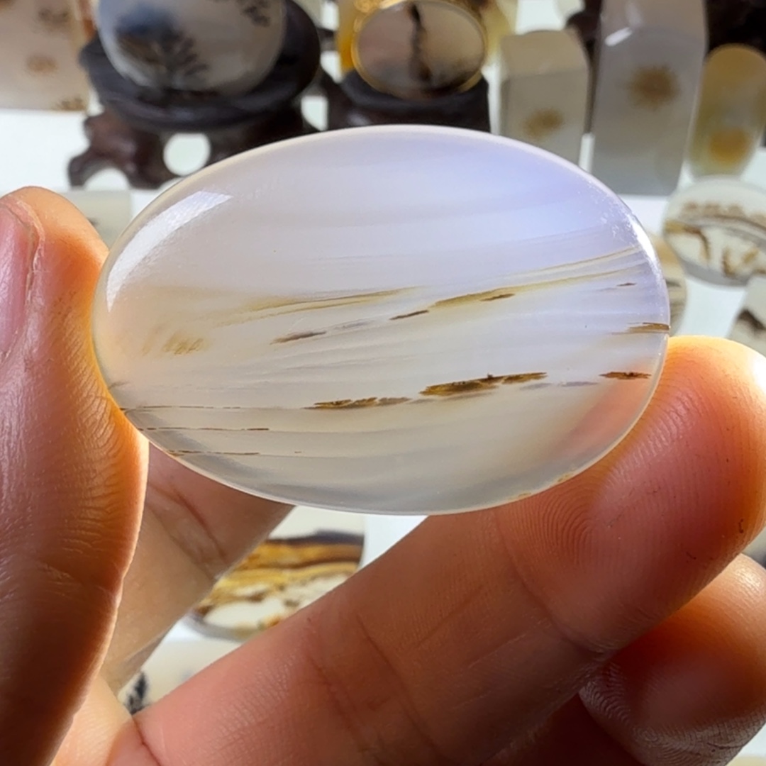 玛瑙/玉髓未镶嵌珠宝半成品