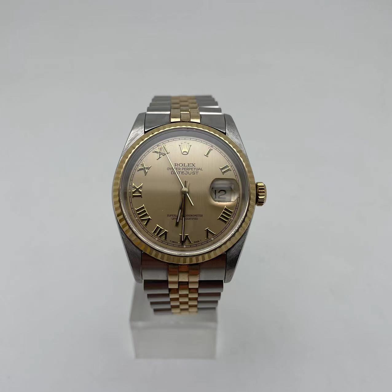 95新 Rolex/劳力士 劳力士16233日志/表经36mm/单表/后配表带