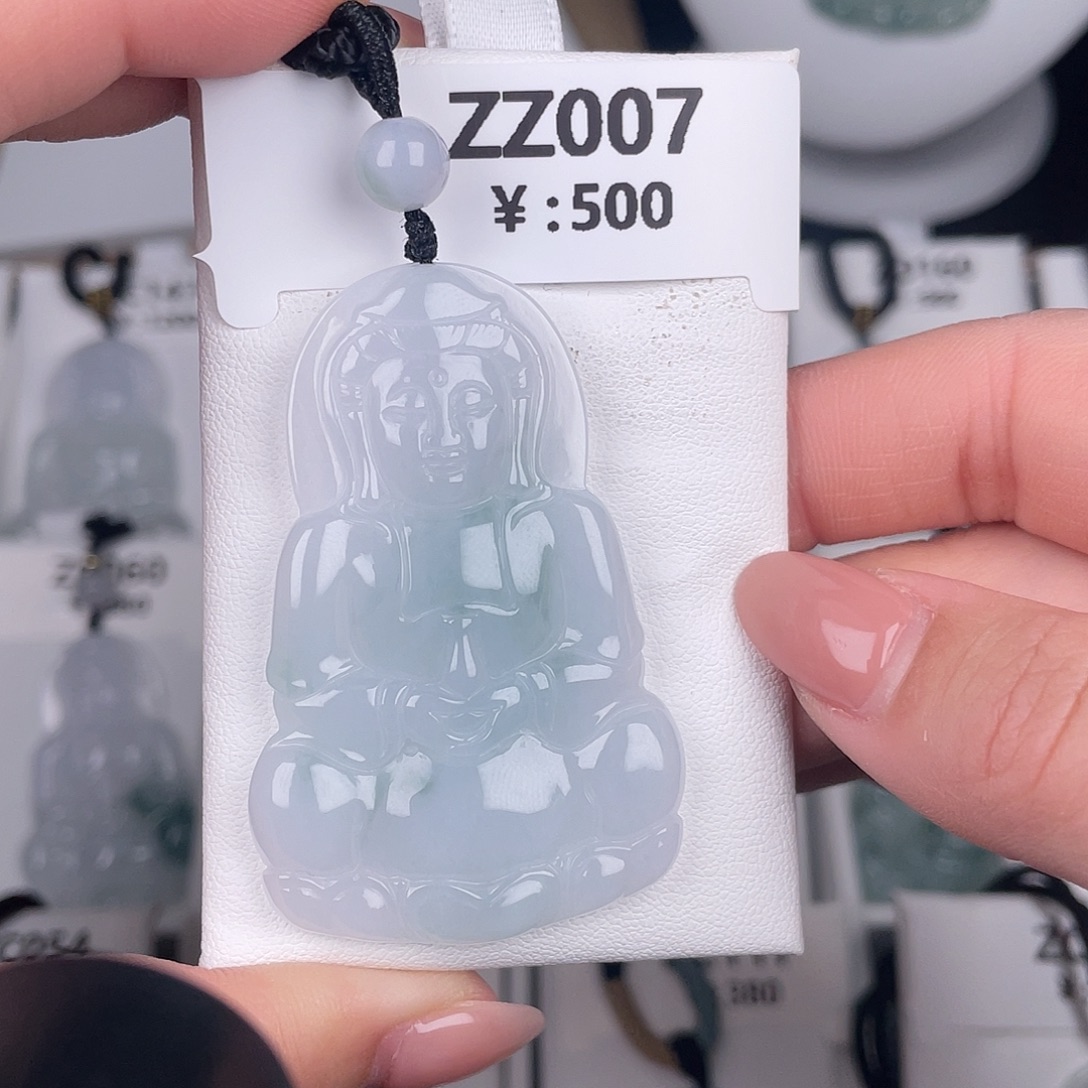 翡翠未镶嵌颈饰zz007