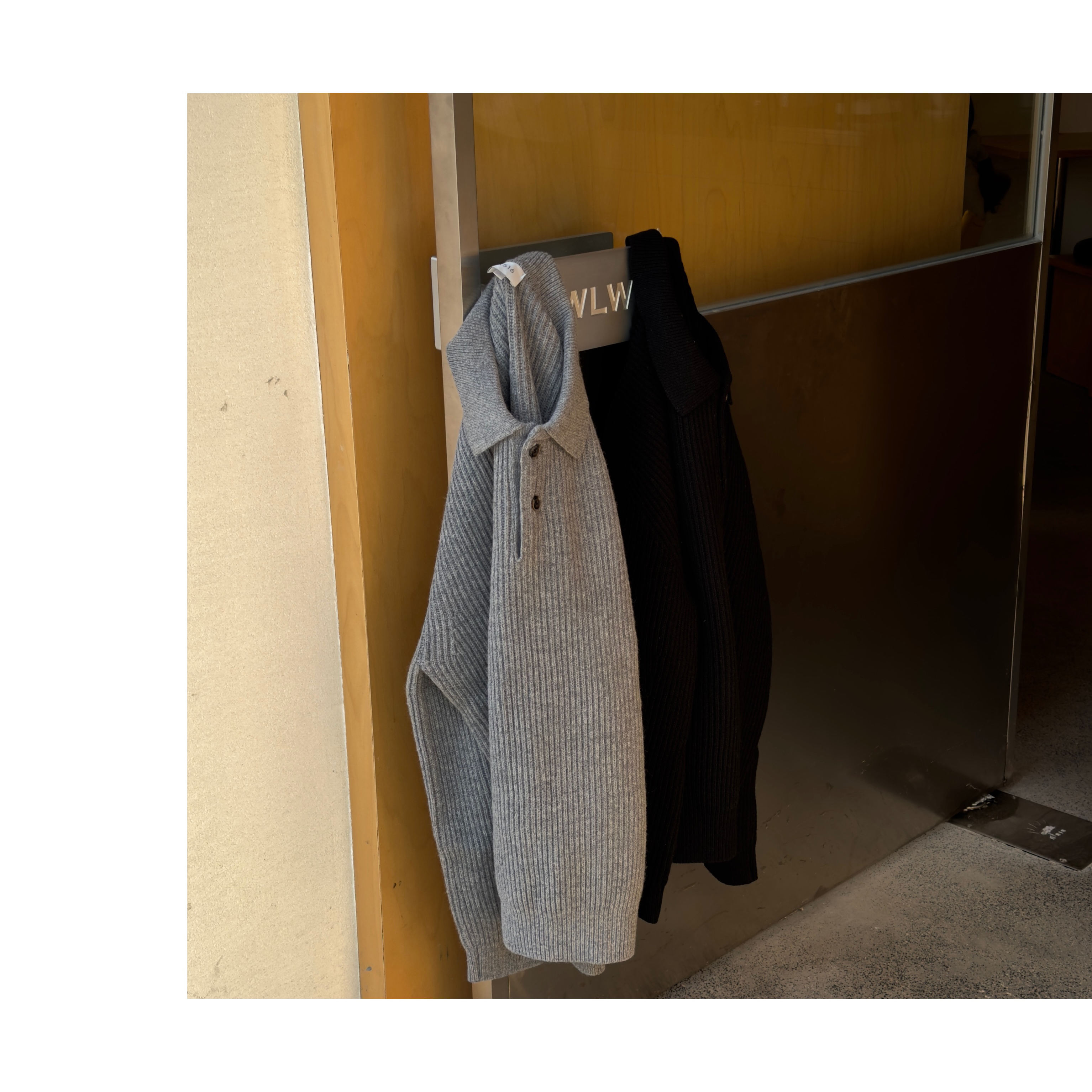 【韩国东大门】澳洲羊毛翻领毛衣