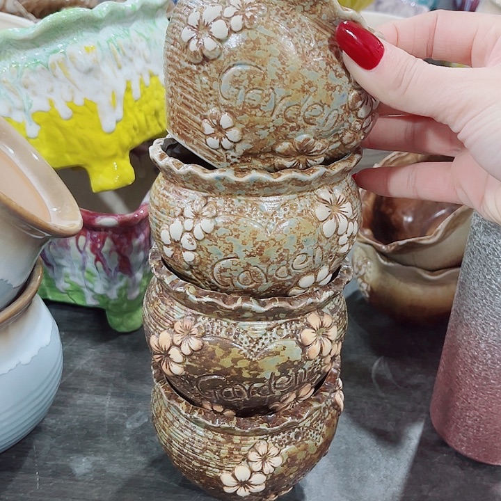 多肉陶瓷花盆满10元包邮