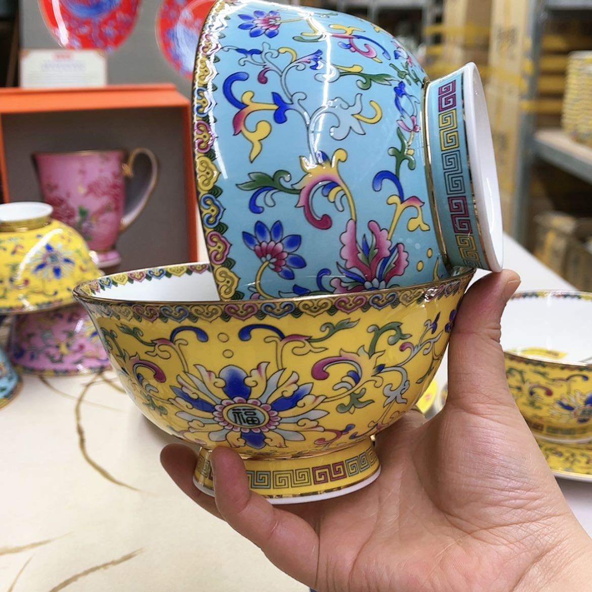 【闪购商品】骨瓷6英寸2混。。。。。。。。