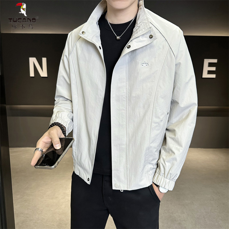 TUCANO/啄木鳥2025秋季立领帅气工装青年新款夹克百搭时尚男外套