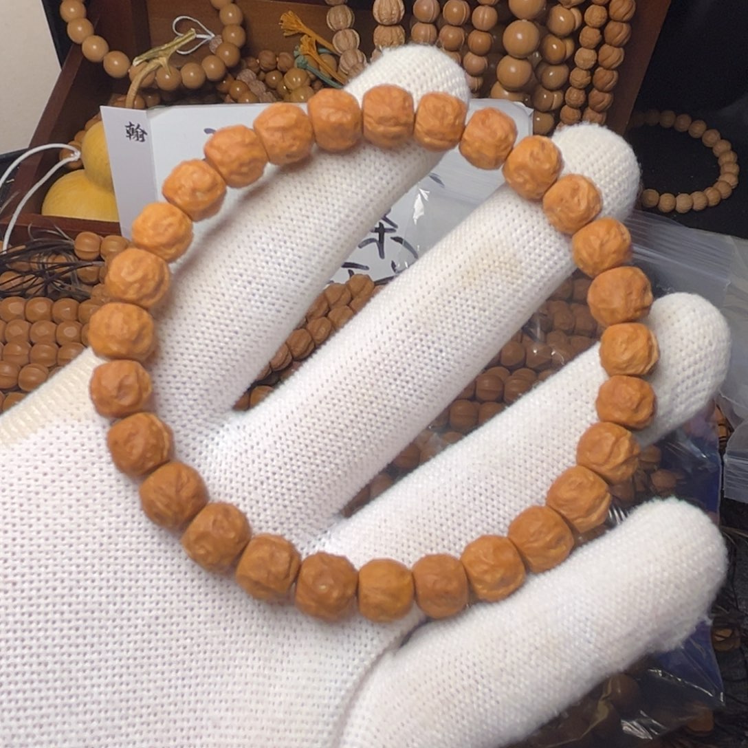 猴头核桃手串8.9龙蛇漏眼