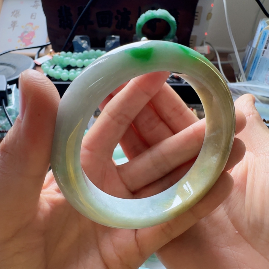 翡翠未镶嵌手镯翡翠660