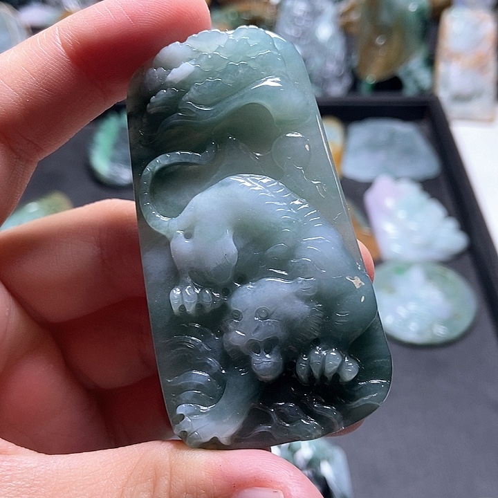 翡翠未镶嵌颈饰翡翠a货
