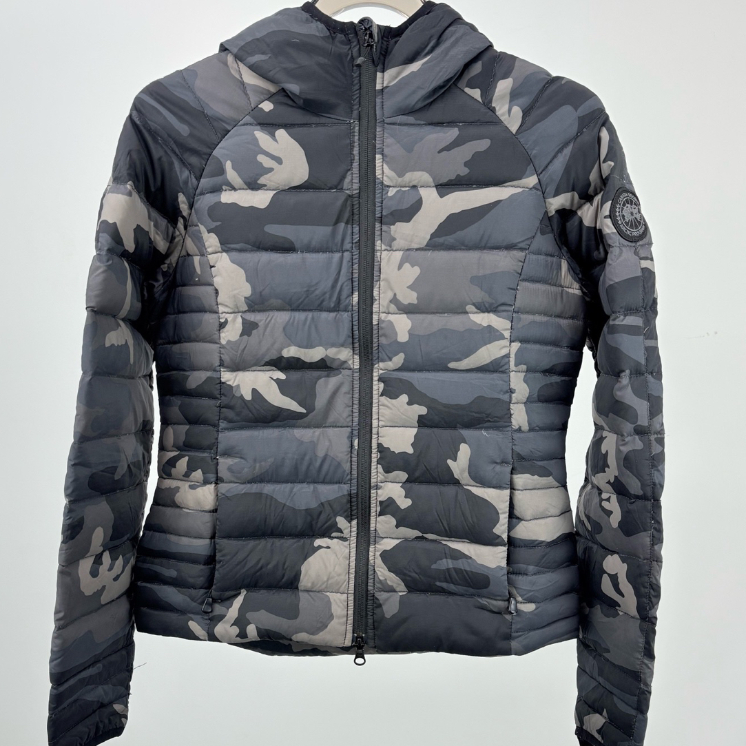 95新 CANADA GOOSE 加拿大鹅迷彩羽绒服S码 14870