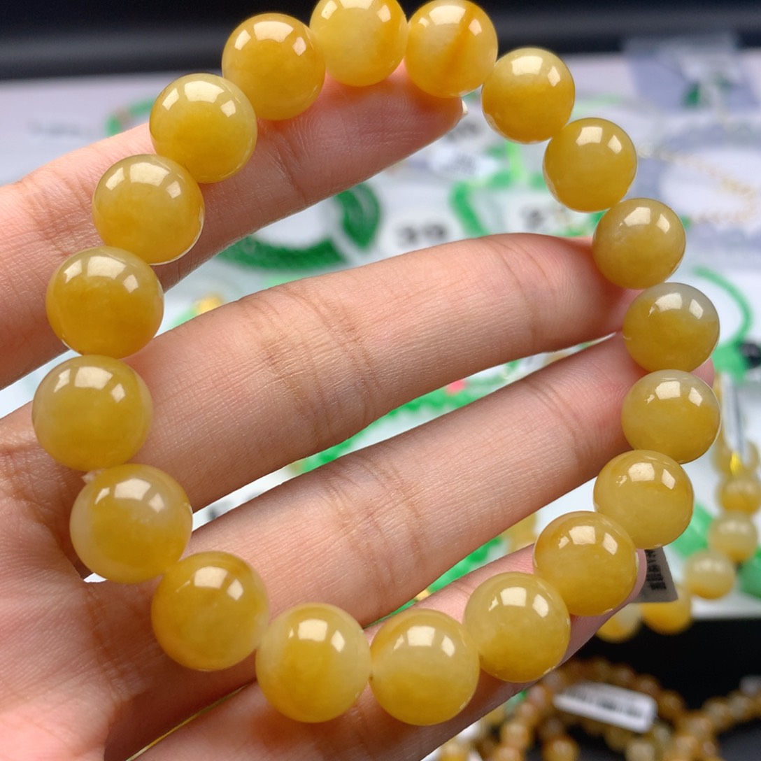 翡翠手链未镶嵌卡