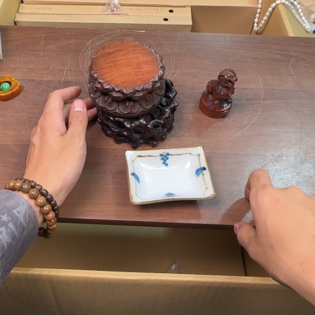 陶瓷孤品单件车里拍