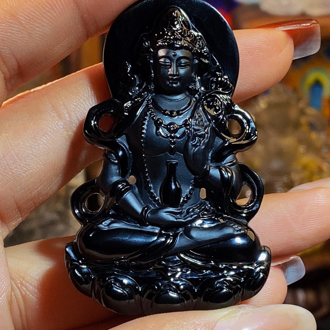 铭***务水晶颈饰未镶嵌吊坠