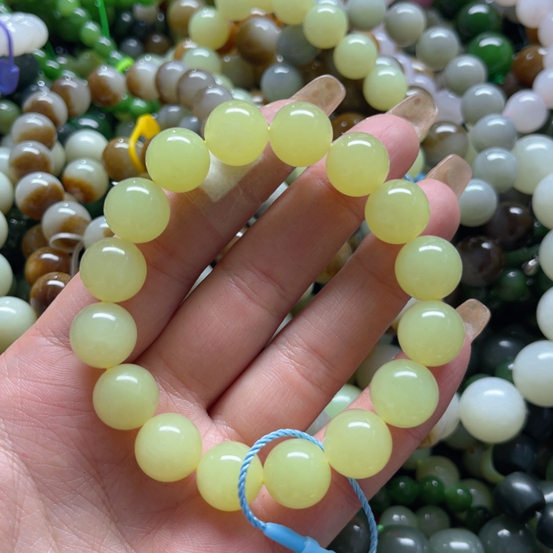 和田玉手链未镶嵌