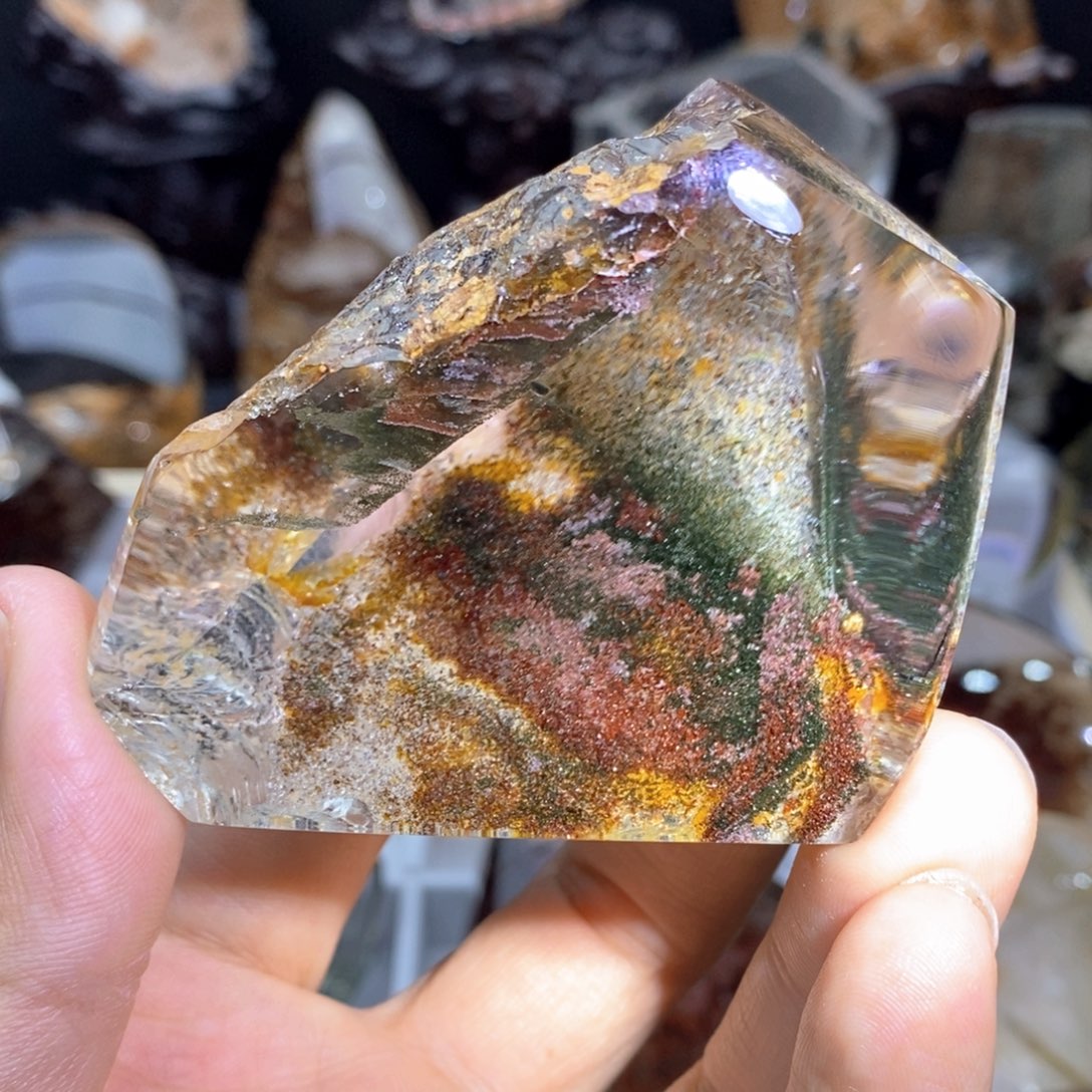 水晶车挂未镶嵌水晶