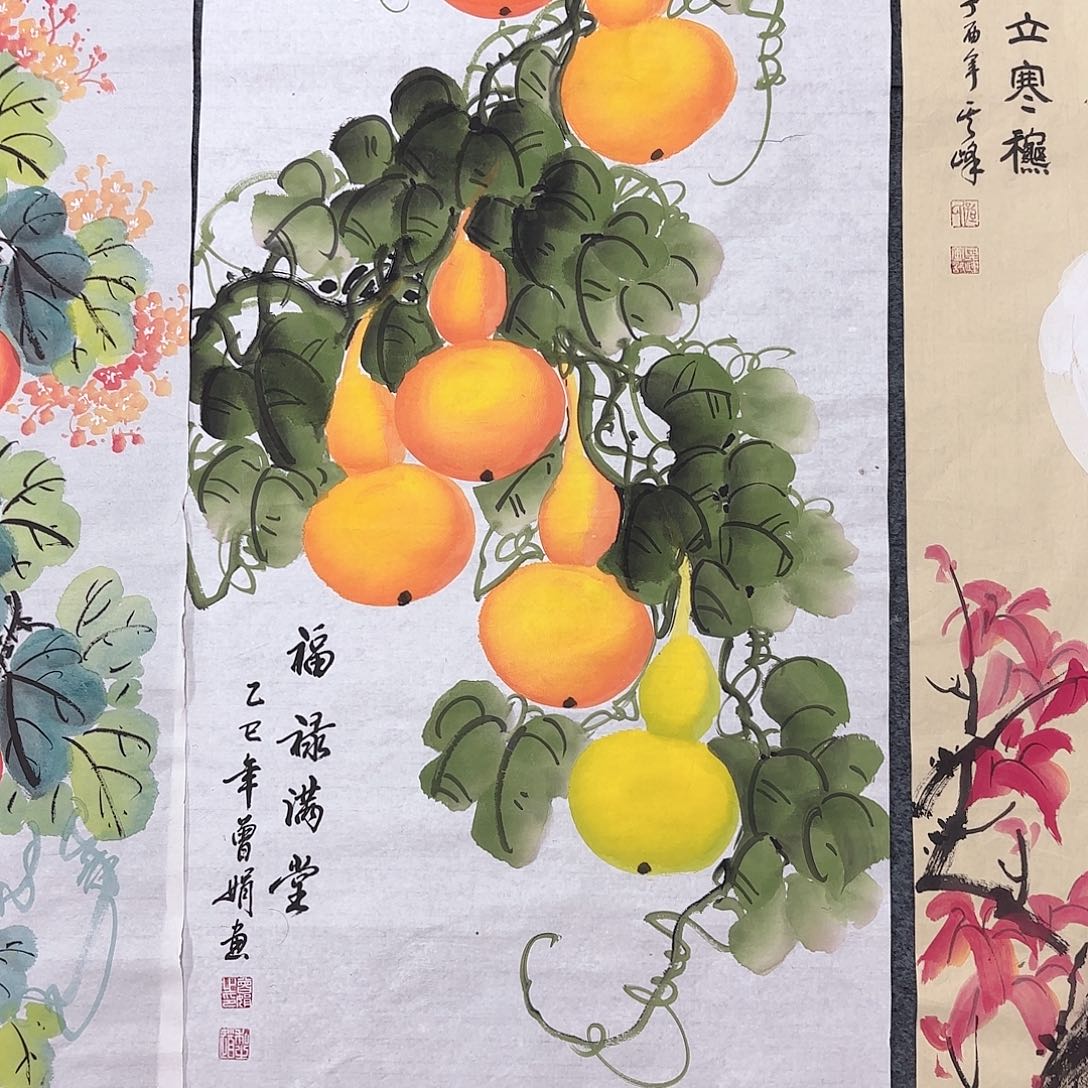国画纯手工纯手工