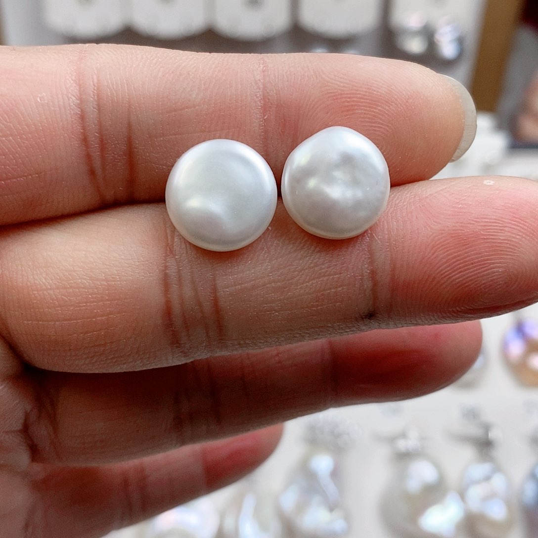 淡水珍珠颈饰银S925镶嵌