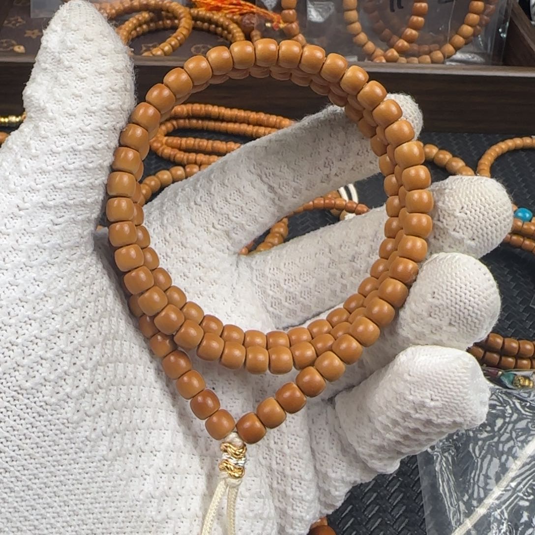 橄榄核吊坠大*迷6.7mm老挝核尖直切120颗