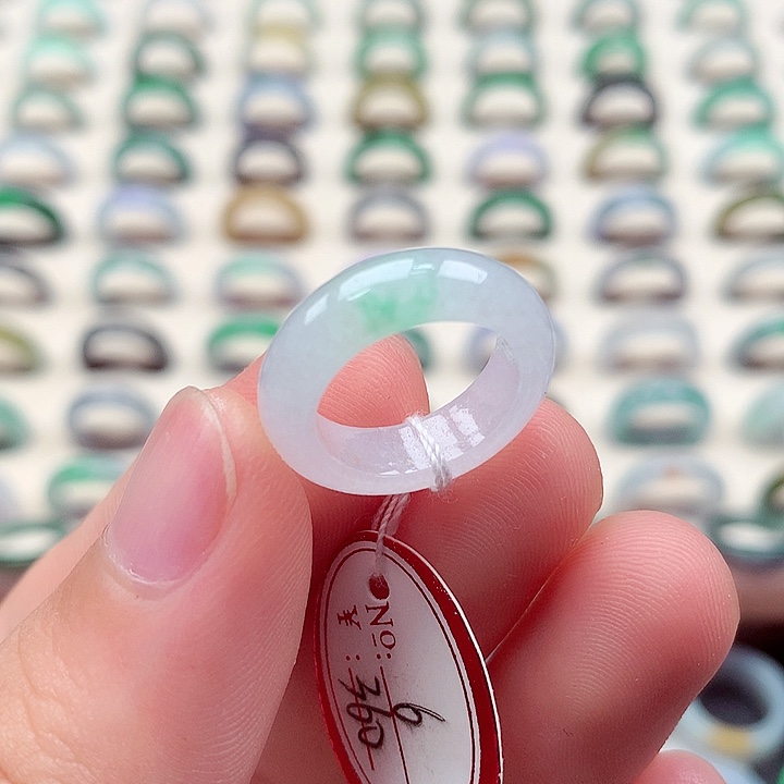 翡翠戒指未镶嵌6号