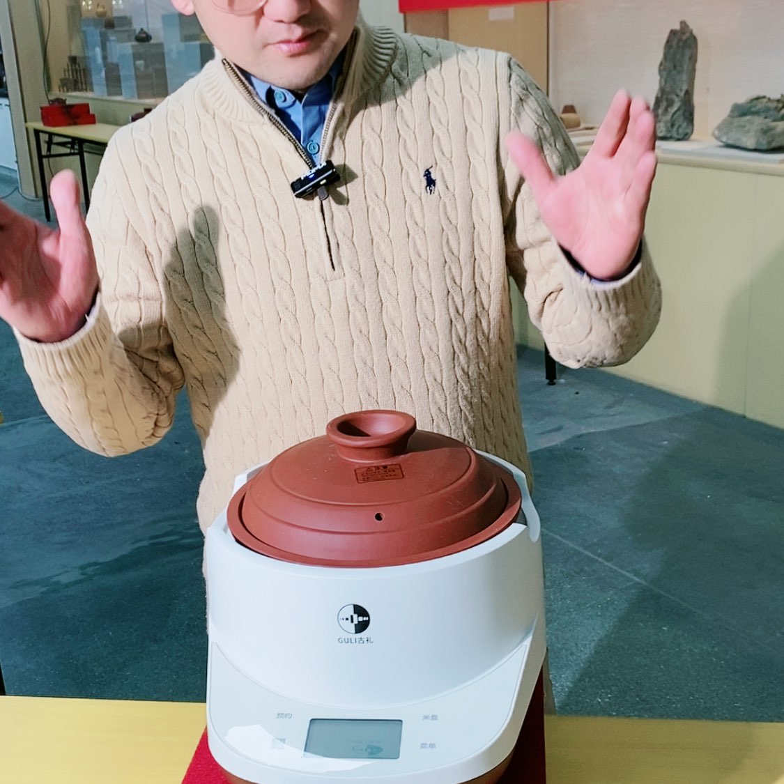 【闪购商品】紫砂大屏电饭煲3L双胆紫砂