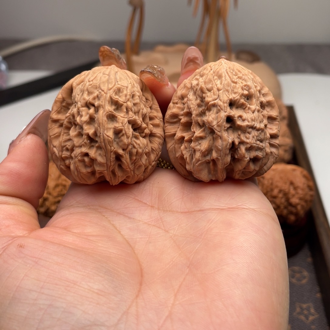 桃核把件暴雪全品40