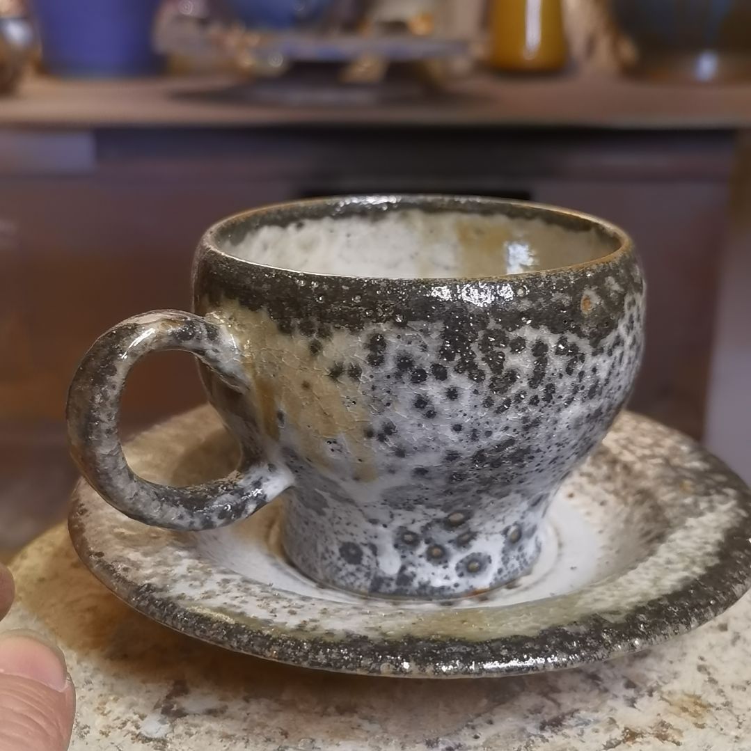 盘110手工高温原矿窑变