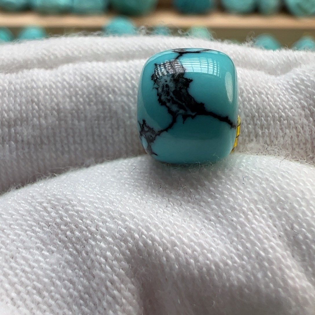 绿松石未镶嵌配饰8.6×7.1