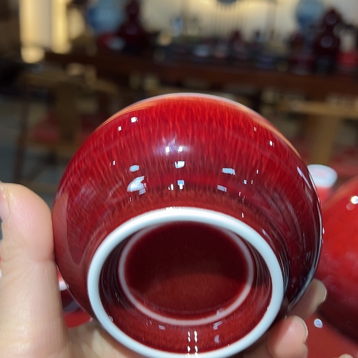 瓷片景德镇品艺轩郎红