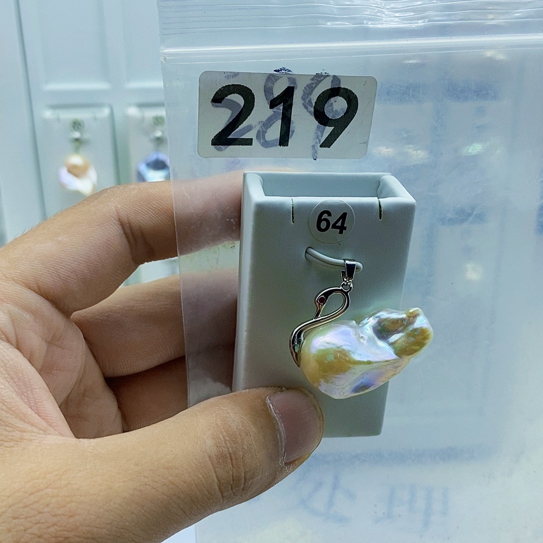 颈饰合金淡水珍珠