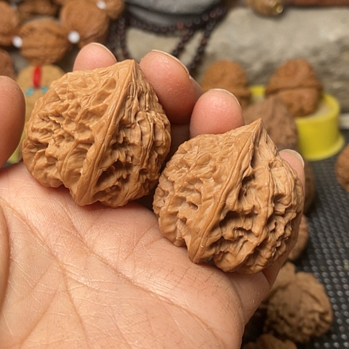 【闪购商品】把件文玩核桃野生野牛