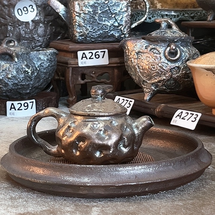 一****帮手捏壶柴烧柴烧柴烧