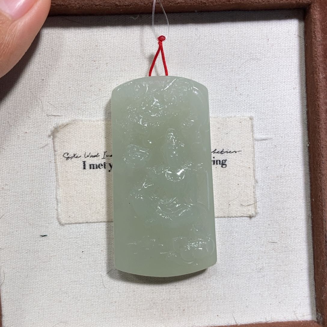 和田玉（糖玉）颈饰未镶嵌