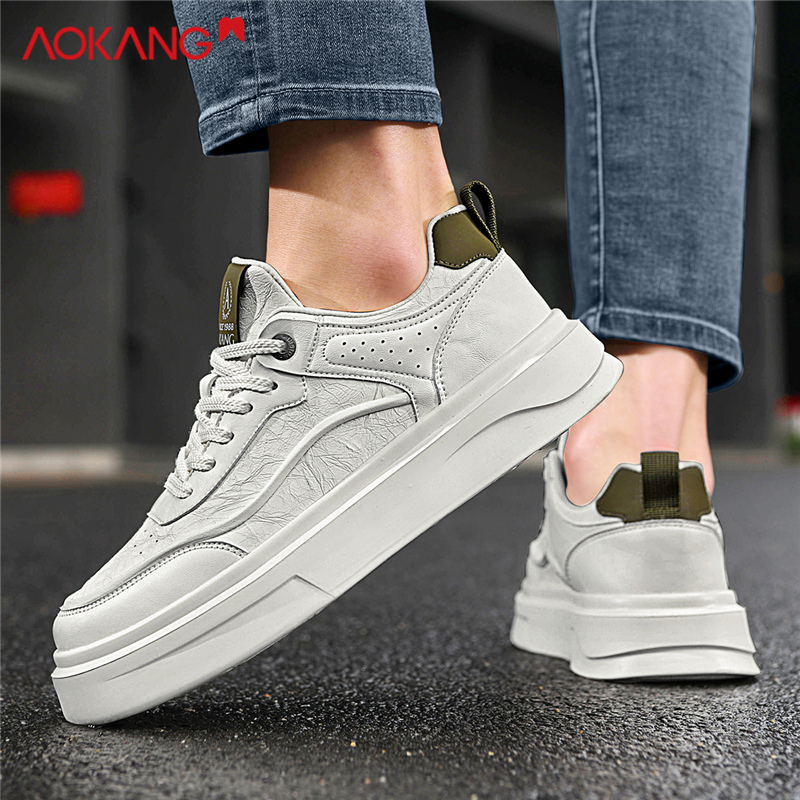 2025冬季男士百搭保暖潮流潮鞋厚底增高耐磨休闲板鞋