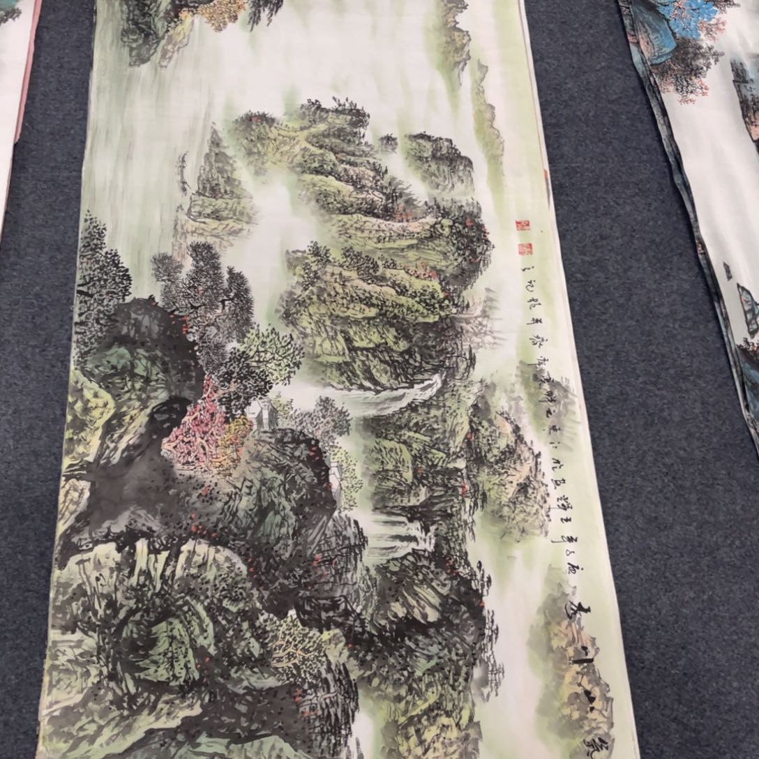 国画处理作品看好再拍哦