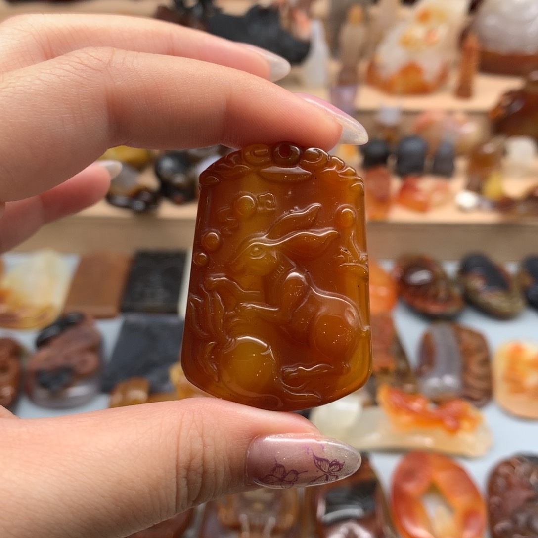 合金颈饰玛瑙/玉髓