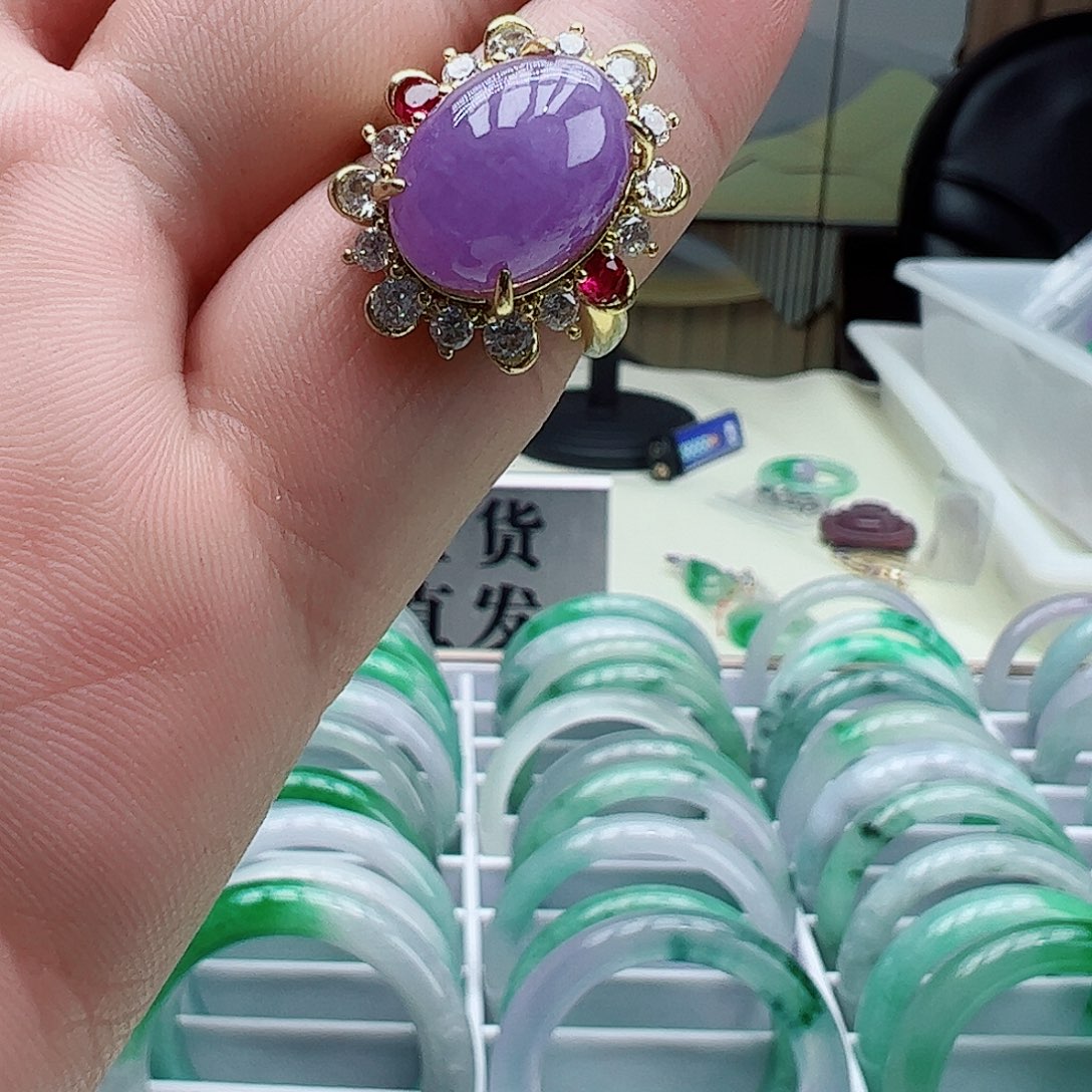 翡翠吊坠(赠链)银S925镶嵌