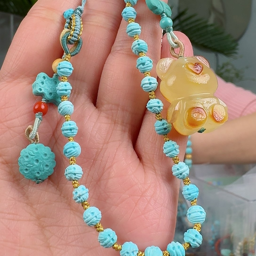 绿松石珠宝奇石未镶嵌