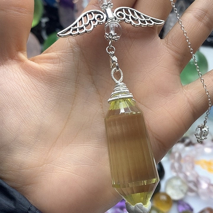 水晶摆件未镶嵌吊坠